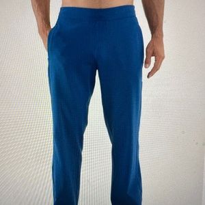 Luluemon Kung Fu Pant Rugged Blue Athleisure Joggers Size large